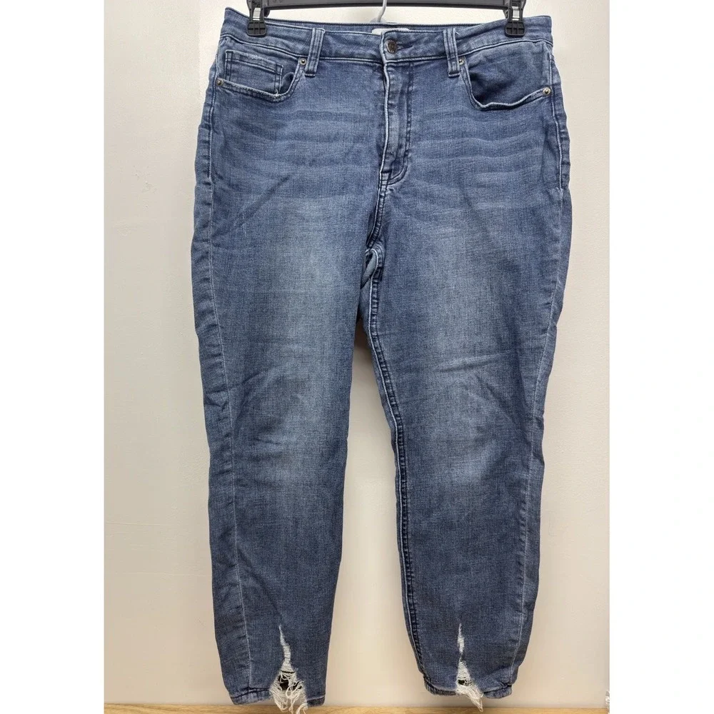 Pistola‎ Women's 5 Pocket Jeans Straight Legs Skinny Stretch Size 32 Ankle #36
